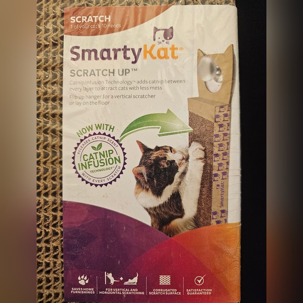 Scratch Up Cat Scratcher - Brown